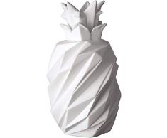 Neoly, 37-1L-002, Lampe Ananas Porcelaine, Blanc, H30 x 17 x 17,5 cm
