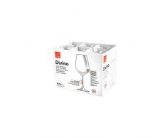 Rocco Bormioli Lot de 6 Verres à vin, 44,5 cl