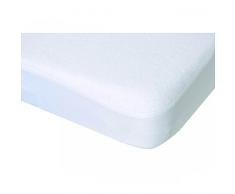 POYET MOTTE COURLIS AlÃ¨se matelas Coton Blanc 160 x 200 cm