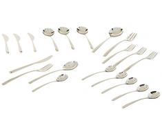 MEPRA 106722018 Menagere 18 Pieces Couverts Unika 18/10, INOX Brillant
