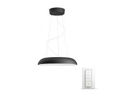 Philips Hue White Ambiance Amaze Suspension Noire 39Â W [Interrupteur avec Variateur Inclus], Lampe ConnectÃ©e - LumiÃ¨re Led Blanche Naturelle - Compatible avec Apple Homekit - Fonctionne avec Alexa