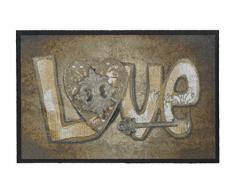 HMT Paillasson, Polyamide, Multicolore, 50 x 75 cm