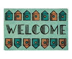 Premier Housewares Paillasson, Vert, 60x40x2