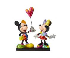 Enesco 6001301 Figurines Mickey Minnie, Multicolore, 22cm