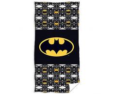 Batman Serviette de Bain, Coton, Noir, 70x140 cm
