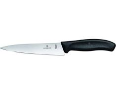 Victorinox 6.8003.12G Couteau de Cuisine, Acier Inoxydable, Noir, 30 x 5 x 5 cm