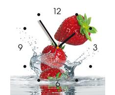 contento - My Clock - Horloge Murale - Fraises