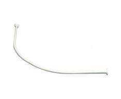 Sealskin 276606210Â Barre de Rideau de Douche Ronda Lux Quart de Cercle, Aluminium, diamÃ¨tre 28Â mm, Blanc, 90Â x 2,8Â x 2,8Â cm