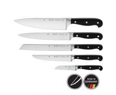 WMF 1894989992 Set de 5 Ensembles Couteaux, Acier, Multicolore, 37,7 x 26 x 2,5 cm