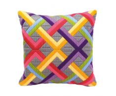 Kit coussin au point lancÃ© Jeux de diagonales