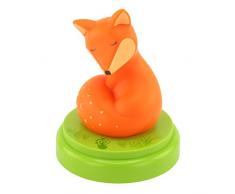 ANSMANN Lampe LED de chevet pour enfants en forme de renard/ veilleuse qui aide au sommeil grÃ¢ce Ã la lumiÃ¨re douce / capteur tactile / pour un sommeil profond et une orientation dans lobscuritÃ©