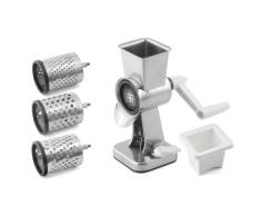 Weis 15083 Râpe à Fromage, Acier Inoxydable, Argent, 6 x 20 x 20 cm