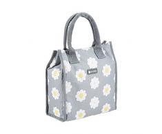 Kitchen Craft Coolmovers Sac Isotherme fourre-Tout Motif Marguerites 4 litres â Gris