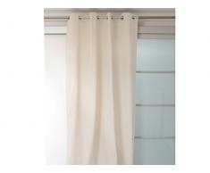 Soleil dOcre 031544 Panama Rideau ÃÂ Oeillets Coton Ecru ,135 x 250 cm