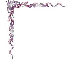 INDIGOS WGxmd614-40-G Sticker Mural, Bunt, 40x39 cm