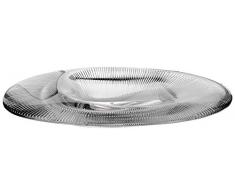 Cristal de SÃ¨vres Iguassu Centre de Table, Verre, 24Â x 33Â x 15Â cm