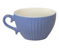 Excelsa Parisienne Tasse Jumbo 400Â ML, Porcelaine, Bleu Ciel, 11.5Â x 11.5Â x 7.2Â cm