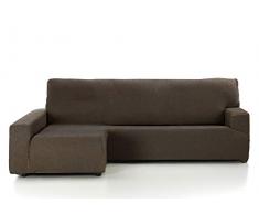 Martina Home Housse de Chaise Longue Chaise Longue Brazo Izquierdo Café