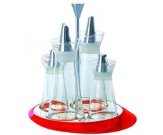 Bugatti GL3U-02150 Glamour Table Huilier SAN Rouge 21 x 21 x 23 cm