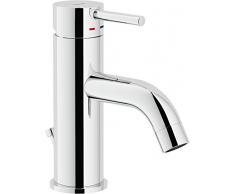 Nobili Rubinetterie LV00118/1CR Live Mitigeur Monocommande pour Lavabo Vidage 1 1/4 Chrome