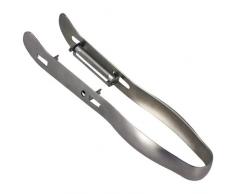 Metaltex 252732 Eplucheur Ã Asperges Acier Inoxydable, Argent, 28 cm