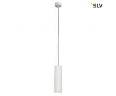 SLV Suspension plastra Tube, rond, Maximum 7Â W GU10Â blanc 148042