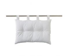 TÃªte de lit 70/50 100% coton tissÃ© teint Chantilly