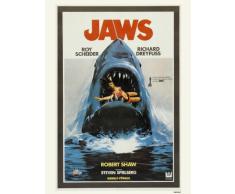 onthewall Jaws Poster Art Print (Msp007)