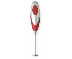 Litgas puccio Mousseur à Lait, Acier Inoxydable, Rouge, 15 x 7 x 10 cm