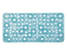 Spirella 10.16758 Fiorita Tapis de Baignoire Bleu Clair 70 x 35 cm