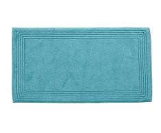 Blanc des Vosges Eponge Unie Tapis de Bain Coton Celadon 50 x 90 cm