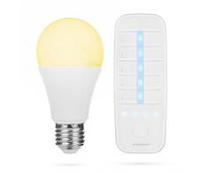 Smartwares Smart Home Pro | Ampoule LED E27 rÃ©glable et dimmable + tÃ©lÃ©commande | Compatible avec Alexa & contrÃ´lable avec lApp via station de base en option [Classe Ã©nergÃ©tique A+]