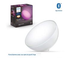 Philips Hue Go Lampe portable connectée White And Color Compatible Bluetooth, Fonctionne avec Alexa