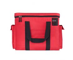 Valira 6005/12 Sac Isotherme Polar 22 L, Couleur Rouge