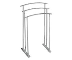 Allibert 1921141 Ovalys Porte Serviette 3B Fixé Chrome