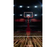 Poster vertical XL dÃ©co SALLE DE BASKET 150 x 240 cm | Trompe lÅil DÃ©co murale QualitÃ© HD Scenolia