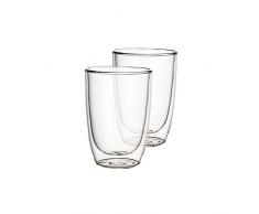 Villeroy & Boch Artesano Hot & Cold Beverages Mug Universel, Lot de 2, 390 ml, Verre borosilicate, Transparent