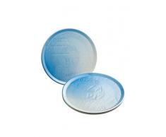 Tognana 33Â cm Cinza Assiette Ã Pizza, BleuÂ âÂ Parent