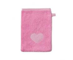 MÃ¶ve Hearts Gant de Toilette, Rose, 20 x 15 cm