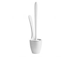 koziol brosse WC Mary Loo, thermoplastique, blanc, 10,4 x 21,9 x 42,8 cm