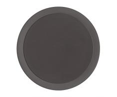 Guy Degrenne 213345 Terra Pavot Assiette Plate Rond Gris 26 cm Lot de 6