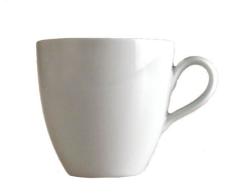Alessi Sg53/87 Mami Tasse Ã CafÃ©-filtre en Porcelaine Blanche, Set de 6 PiÃ¨ces