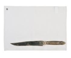 Daycollection COUVLITO22 Couverts Torchon à Vaisselle Coton/Linen Blanc 65 x 45 x 0,2 cm