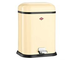 Wesco 132 212-23 Poubelle à pédale Single Boy (Amande)