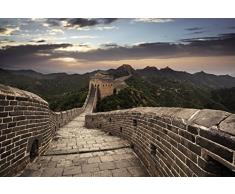 Papier Peint dÃ©co poster MURAILLE DE CHINE 3 x 2,70 m | DÃ©co et photo murale XXL QualitÃ© HD Scenolia