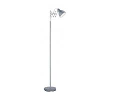 Reality R40321078 Scissor Lampe sur pied, Métal, E27, Betonfarbig, 30 x 30 x 152 cm