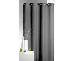 Home Maison 851161 Rideaux Obscurcissant Polyester Anthracite 140 x 260 cm