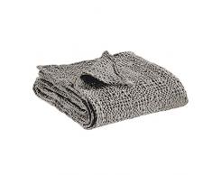 Vivaraise - JetÃ© de lit - Couvre-lit - Couverture lit - Drap lit - JetÃ© de lit dÃ©coration - 240 x 260-100% Coton - Orage Gris - Tana