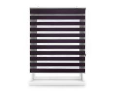 Blindecor Lira Store Enrouleur Double Tissage, Jour/Nuit Violet, 100Â xÂ 250Â cm