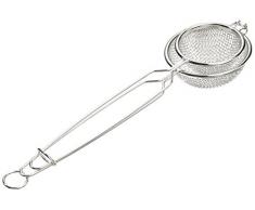 Westmark 12432270 Moule à nid doiseau Grand Ø 10/8 cm, Acier Inoxydable, Argent, 35 cm